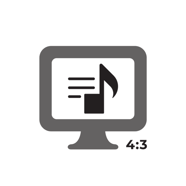 Shaped Notation PowerPoint 4x3 - I Will Arise (Psalm 12)